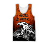 Master Baiter fishing custom name orange design 3d print shirts