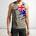 Remembrance Australia Camo Soldier 3D print shirts