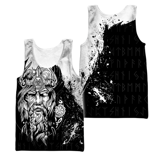 Viking Odin 3D All Over Printed Unisex Shirts