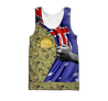 Premium Personalized Australian Army Flag 3D All Over Printed Unisex Shirts TN