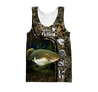 Custom name Catfish Fishing water camo 3D print shirts