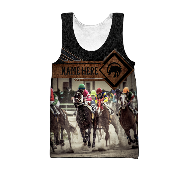 Personalized Name Horse Racing 3D All Over Printed Unisex Shirts Ver 2