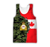 Personalized Name XT Canadian Veteran 3D All Over Printed Clothes NTN17032102