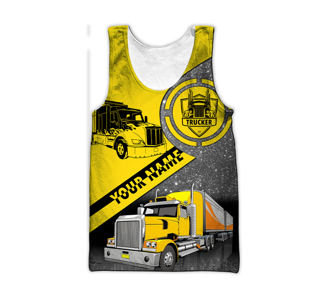 Premium Truck Driver Unisex 3D All Over Printed Shirts MEI