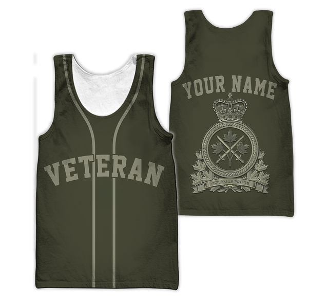 Personalized Name XT Canadian Veteran 3D Printed Clothes SN15032103