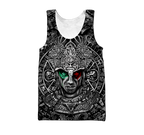 Aztec Warrior 3D All Over Printed Unisex Hoodie
