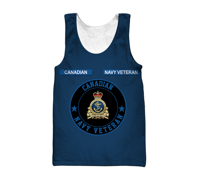 Personalized Name XT Canadian Navy Pullover 3D All Over Printed Shirts DA11032103