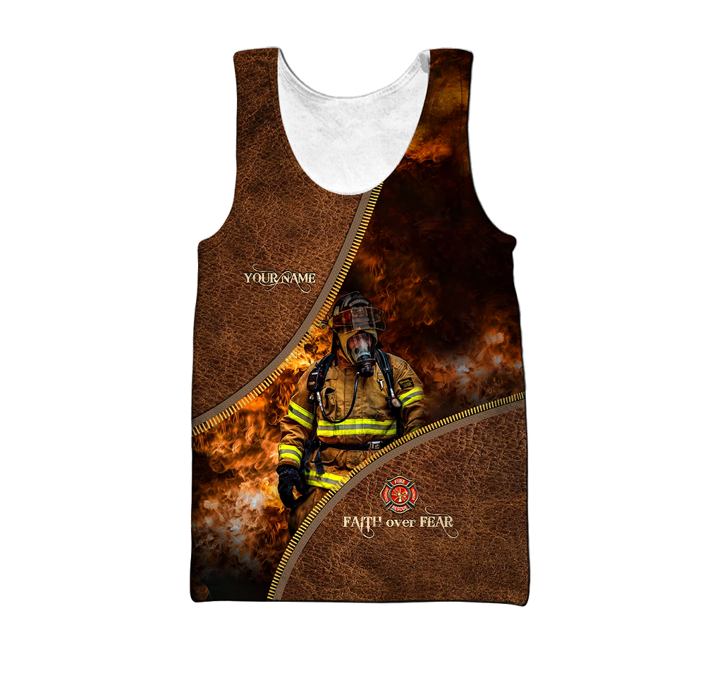 Customize Name Firefighter Hoodie For Men And Women MH06022102