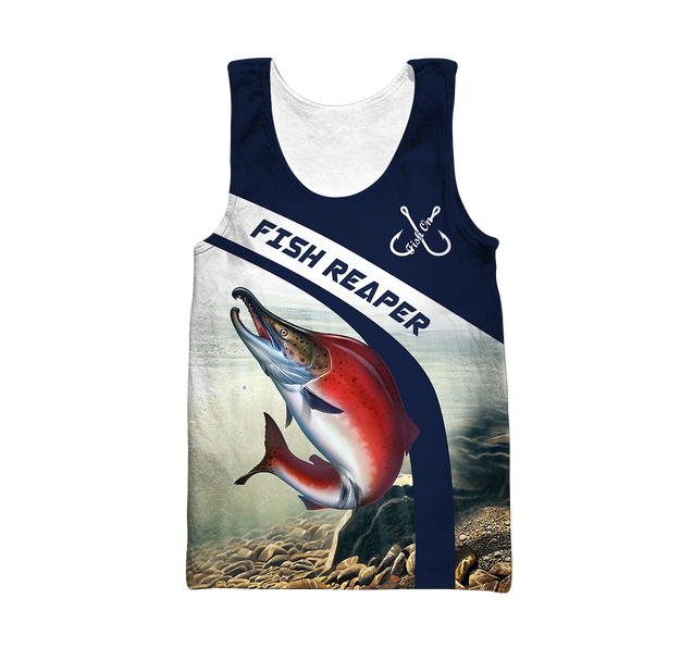 Custom name Trout-Salmon fishing design 3d print shirts