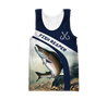 Custom name Trout-Salmon fishing design 3d print shirts