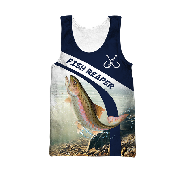 Custom name Rainbow Trout fishing design 3d print shirts