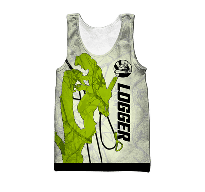 Premium Personalized 3D Printed Logger Shirts MEI