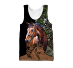 Love Horse Custom Name 3D All Over Printed Shirts
