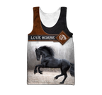 Horse 3D All Over Printed Unisex Shirts For Men And Women