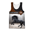 Horse 3D All Over Printed Unisex Shirts For Men And Women