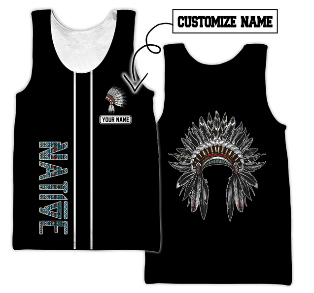 Summer Collection - Customized Native American 3D All Over Printed Unisex Shirts