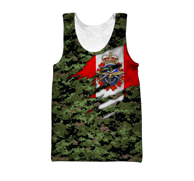 Canadian Veteran - Jesus 3D All Over Printed Shirts PD06032103