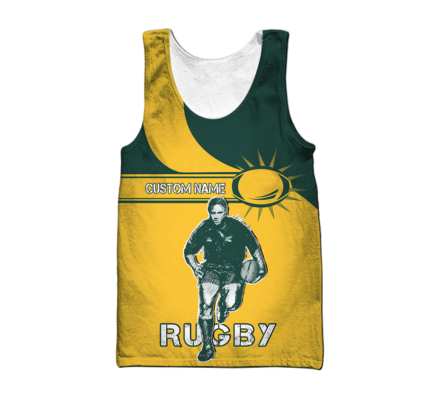 Personalized Australian Rugby 3D Printed Unisex Shirts