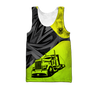 Premium Neon 3D Printed Trucker Shirts MEI