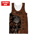 Personalized Name Azteca Mexicano 3D All Over Printed Hoodie