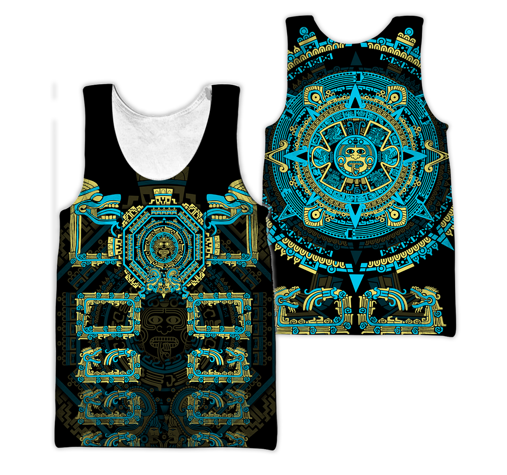 Aztec Mexico 3D All Over Printed Unisex Shirts For Men And Women