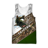 Custom name Catfish Fishing camo 3D print shirts