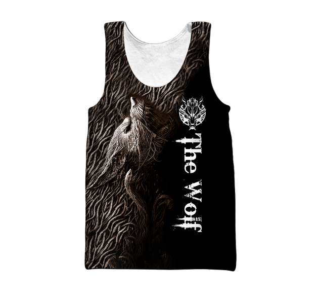 Premium Unisex Hoodie Fenrir Viking Wolf ML