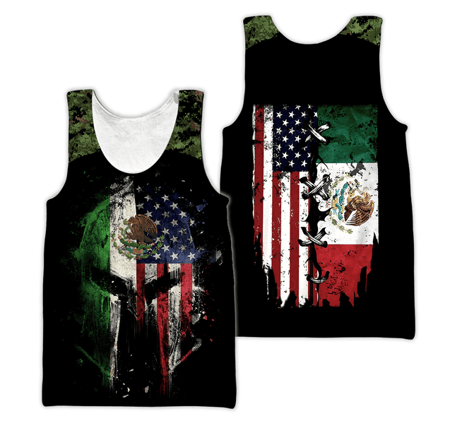 Mexico In My Vein 3D All Over Printed Unisex Shirts