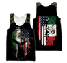 Mexico In My Vein 3D All Over Printed Unisex Shirts