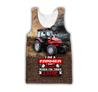 3D All Over Printed Tractor  Red  Unisex Shirts Custom Name XT NTN20022103