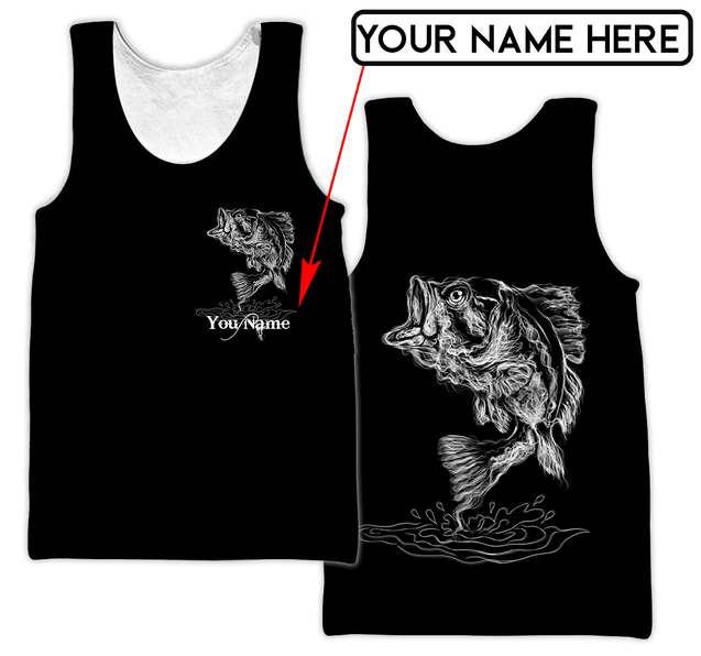 Custom name fishing takes all day all night 3D print shirts