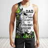 Custom name Dad Bass fishing Tattoo 3D print shirts