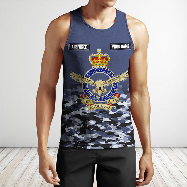 Premium Personalized Royal Australian Air Force 3D All Over Printed Unisex Shirts TN