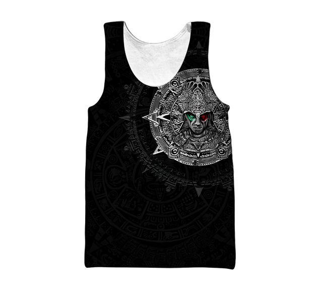 Mexico Aztec Warrior 3D All Over Printed Unisex Shirts