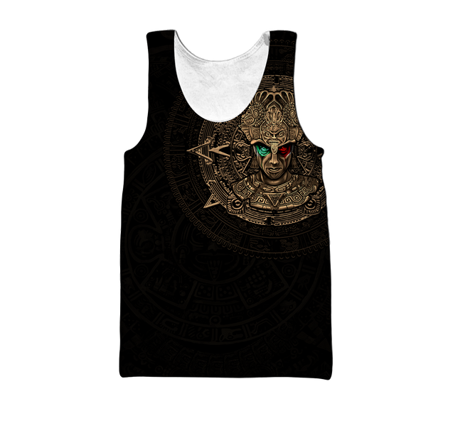 Aztec Mexican Hoodie 3D All Over Printed Unisex Shirts