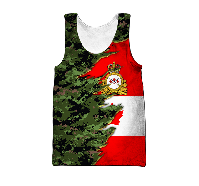 Canadian Army Veteran 3D All Over Printed Shirts MH13032103.S1