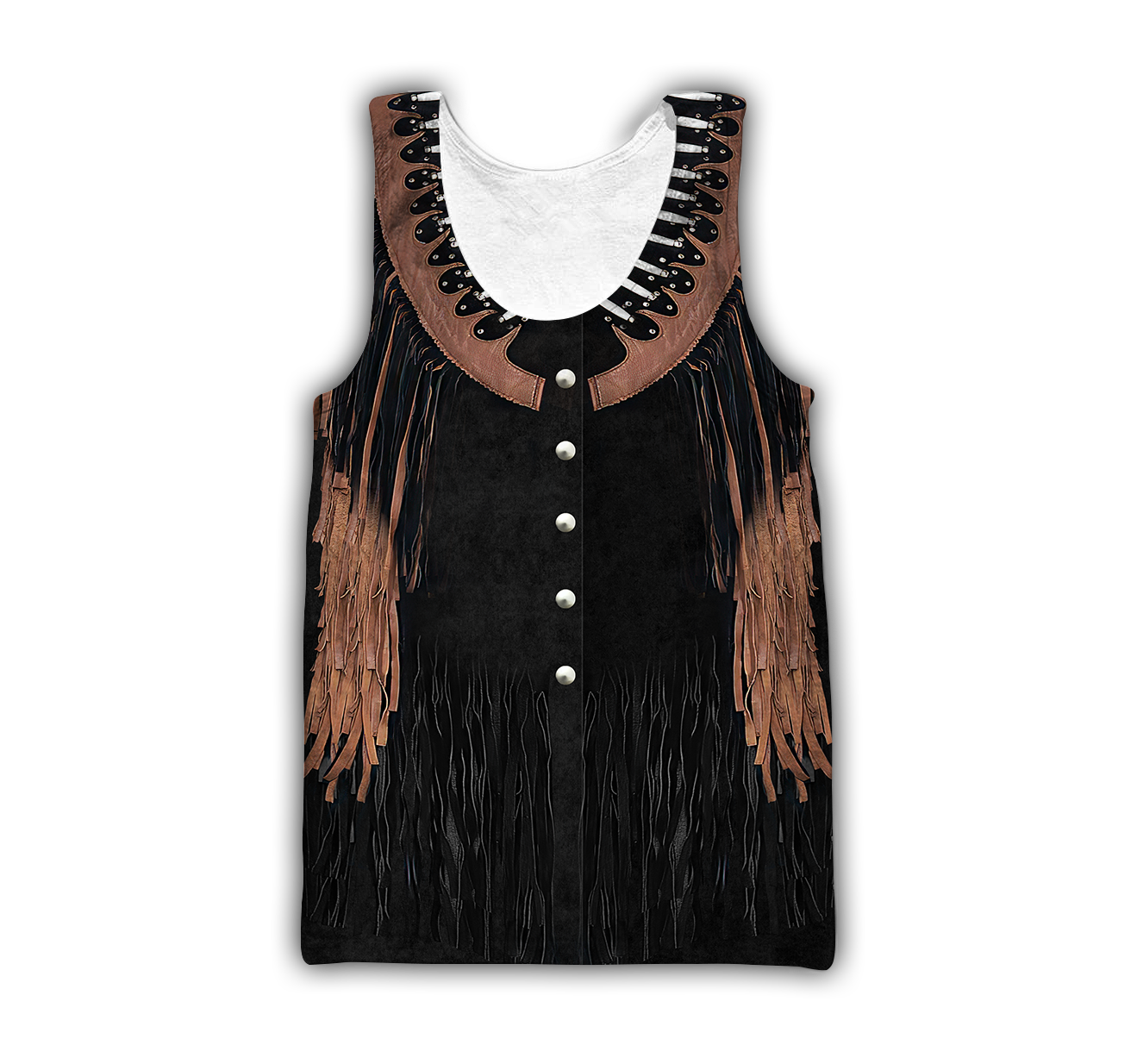 Native Cowboy Jacket No19 Cosplay 3D Over Printed Unisex Deluxe Hoodie ML