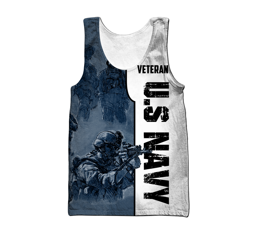 US Navy 3D All Over Printed Unisex Shirts