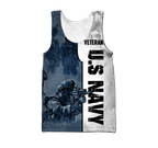 US Navy 3D All Over Printed Unisex Shirts