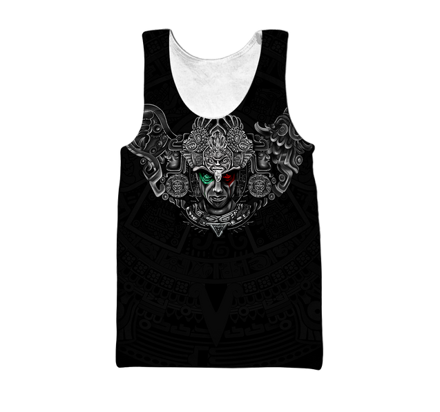 Aztec Warrior 3D All Over Printed Hoodie