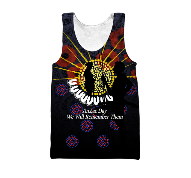 Premium New Zealand Maori And Australia Aboriginal Anzac Day 3D Printed Unisex Shirts TN DD29032101