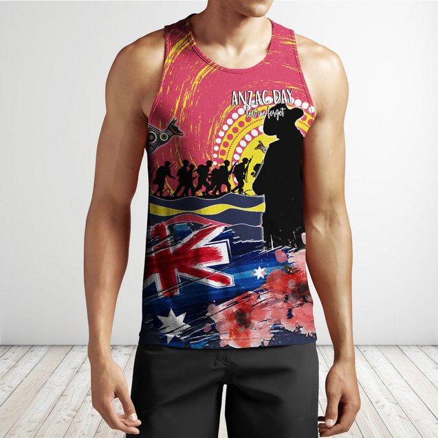 Australian Aboriginal Anzac Day 3D Printed Unisex Shirts TN SN30032103