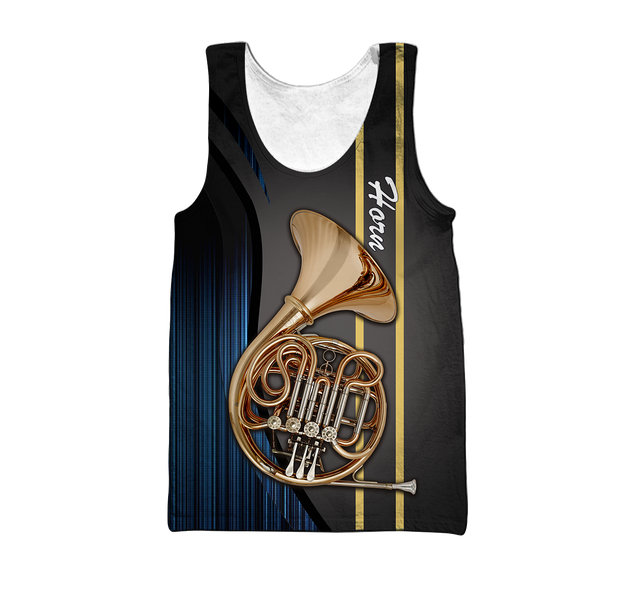 Personalized Horn 3D All Over Printed Shirts For Men And Women TN