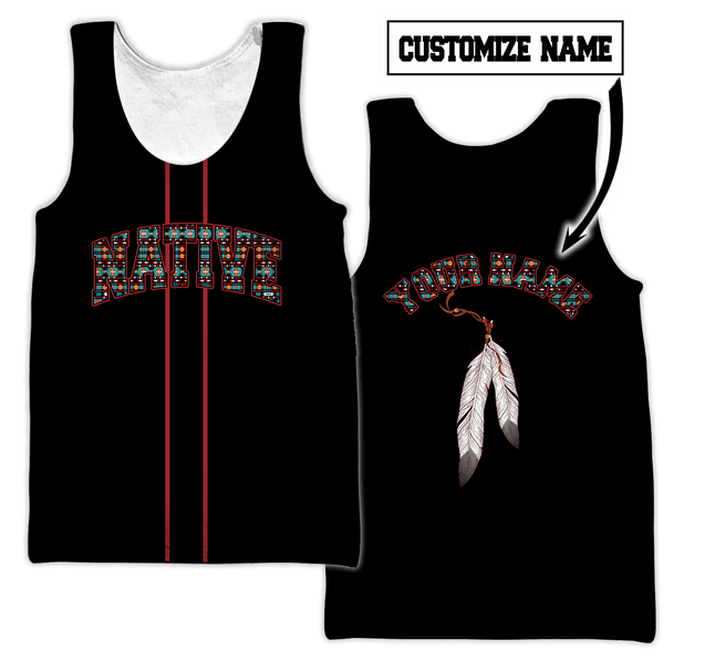 Summer Collection - Customized Native American 3D All Over Printed Unisex Shirts