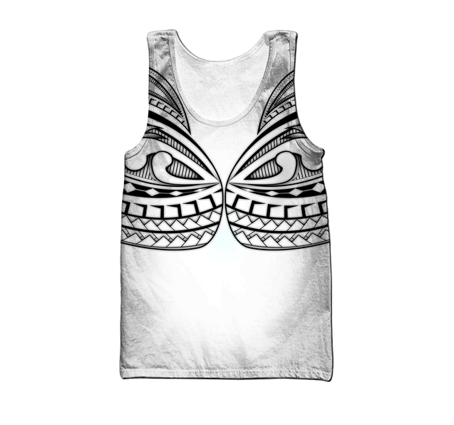 Amazing Polynesian Tattoo Deluxe Hoodie ML