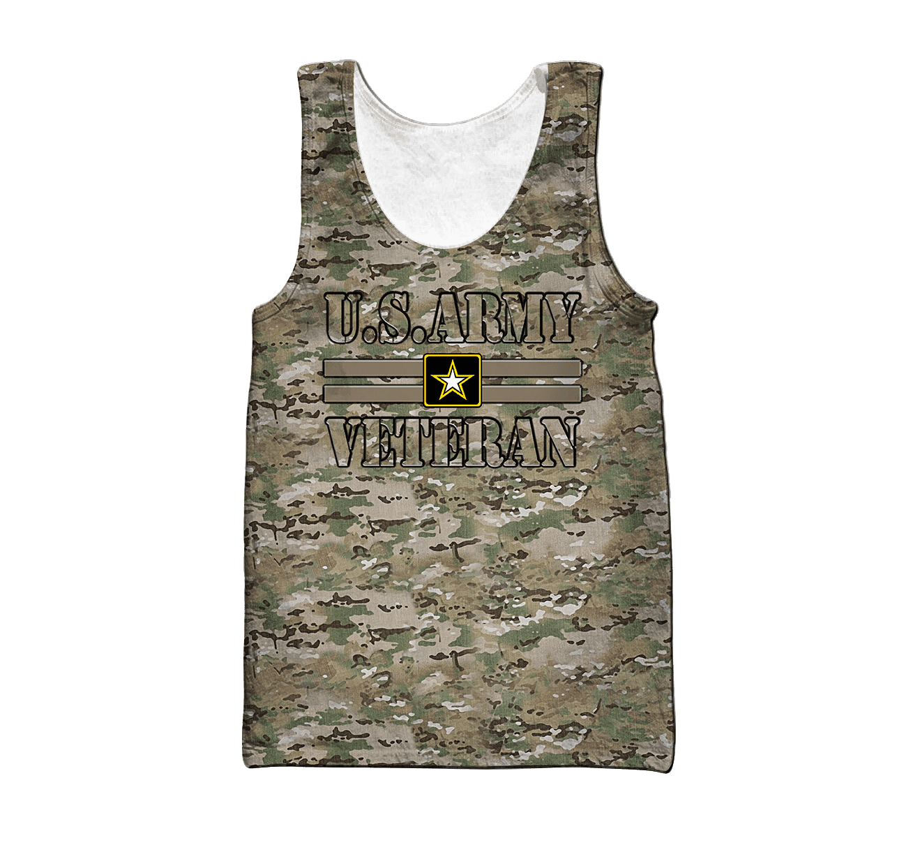 US Army Veteran Personalized Name 3D All Over Printed Unisex Hoodie