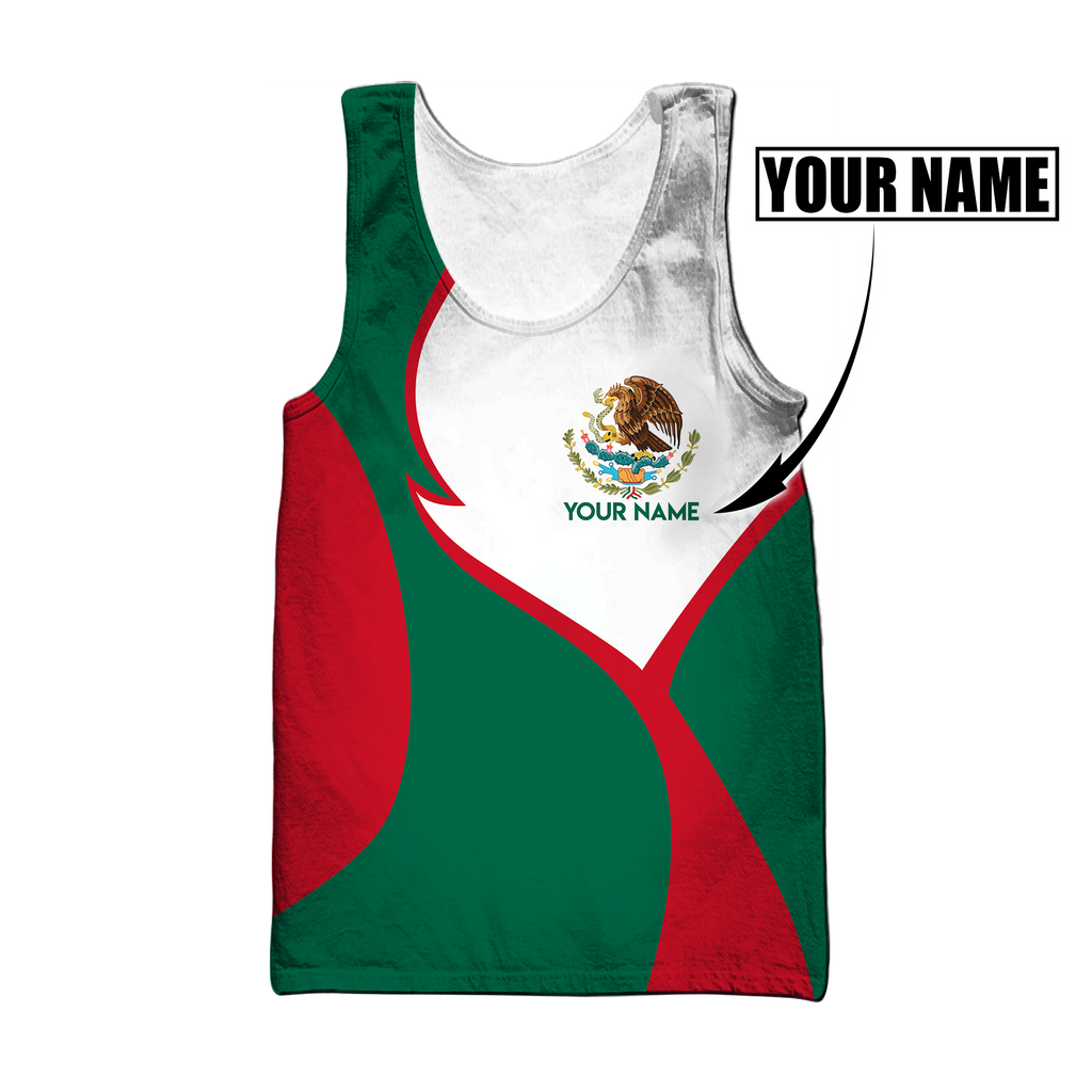 Mexico Hoodie Perionalized 3D All Over Printed Hoodie Shirts