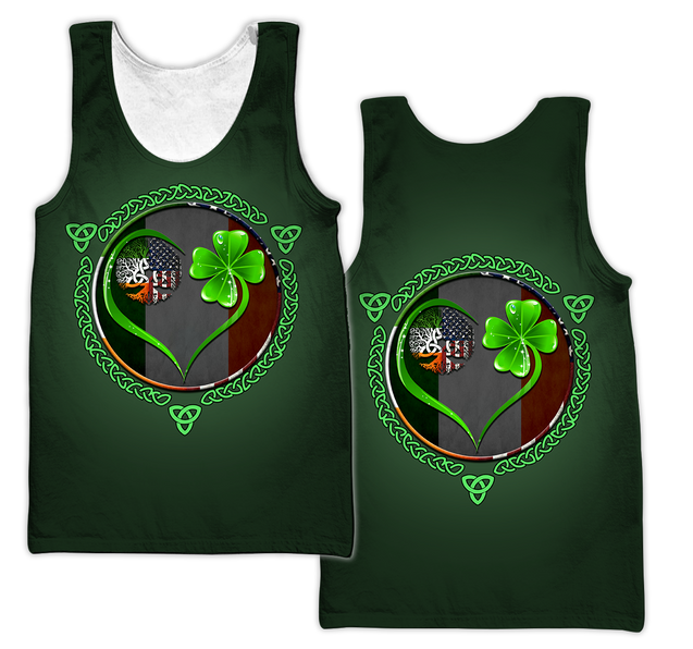 Premium Irish Saint Patrick's Day 3D Printed Unisex Shirts TN