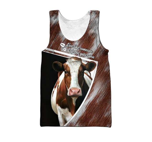 Cow 3d hoodie shirt for men and women DD11182001