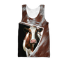 Cow 3d hoodie shirt for men and women DD11182001